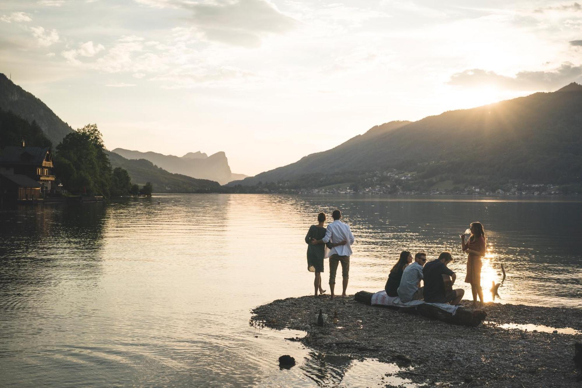 Aktivhotel Foettinger Steinbach am Attersee Buitenkant foto